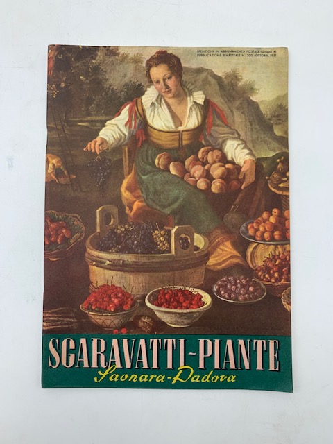 Sgaravatti - piante. Saonara, Padova. Pubblicazione semestrale